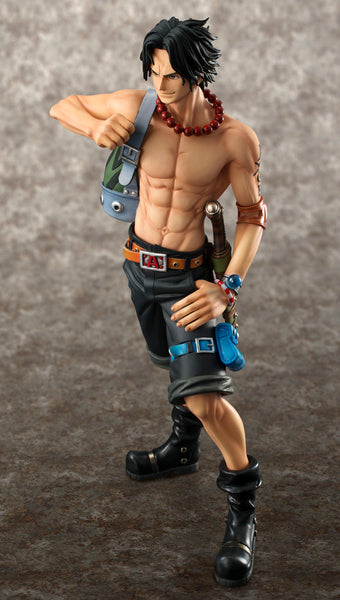 One Piece - Portgas D. Ace - Excellent Model - Portrait Of Pirates DX - 1/8 - 10th Limited Ver. (MegaHouse)