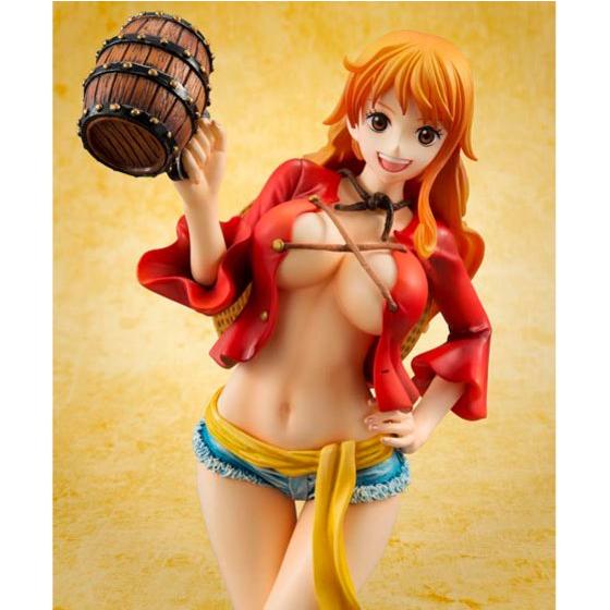 One Piece - Nami - Excellent Model - Portrait Of Pirates Limited Edition - 1/8 - Mugiwara ver. 2 (MegaHouse)