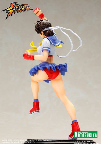 Street Fighter - Kasugano Sakura - Bishoujo Statue - Street Fighter x Bishoujo - 1/7 (Kotobukiya)