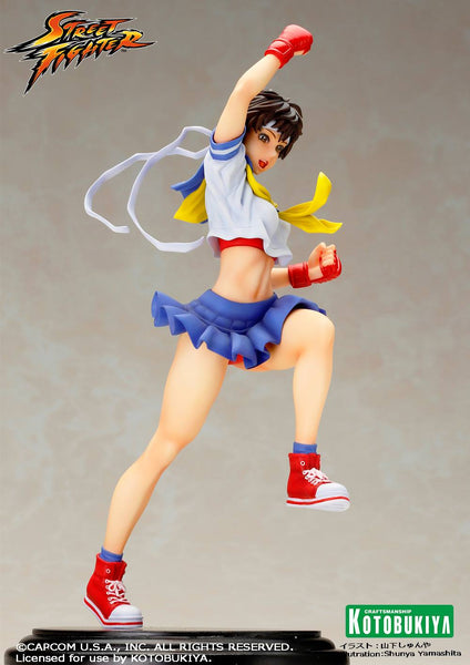 Street Fighter - Kasugano Sakura - Bishoujo Statue - Street Fighter x Bishoujo - 1/7 (Kotobukiya)