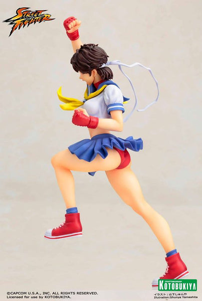 Street Fighter - Kasugano Sakura - Bishoujo Statue - Street Fighter x Bishoujo - 1/7 (Kotobukiya)