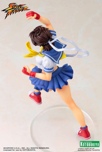 Street Fighter - Kasugano Sakura - Bishoujo Statue - Street Fighter x Bishoujo - 1/7 (Kotobukiya)