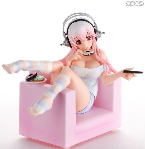 SoniComi (Super Sonico) - Sonico - Seikatsu Micchaku Shuzai Special Figure - Sweets Time ver. (FuRyu)