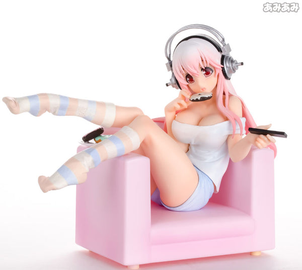 SoniComi (Super Sonico) - Sonico - Seikatsu Micchaku Shuzai Special Figure - Sweets Time ver. (FuRyu)