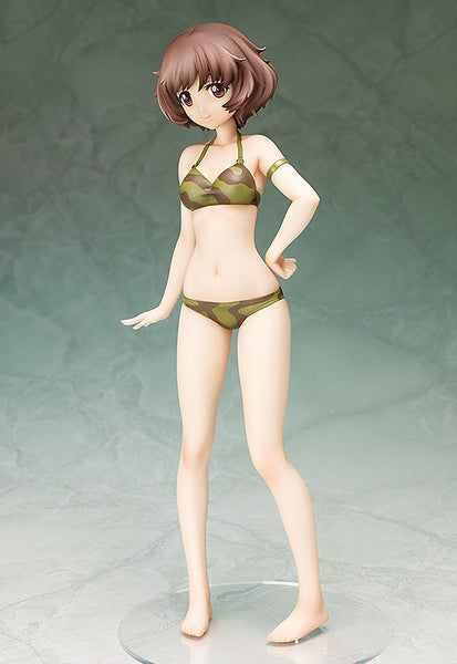 Girls und Panzer - Akiyama Yukari - B-style - 1/4 - School Uniform & Ankou Suit Ver. (FREEing)