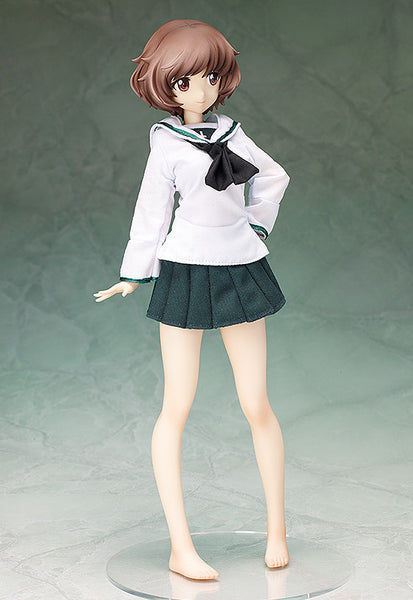 Girls und Panzer - Akiyama Yukari - B-style - 1/4 - School Uniform & Ankou Suit Ver. (FREEing)