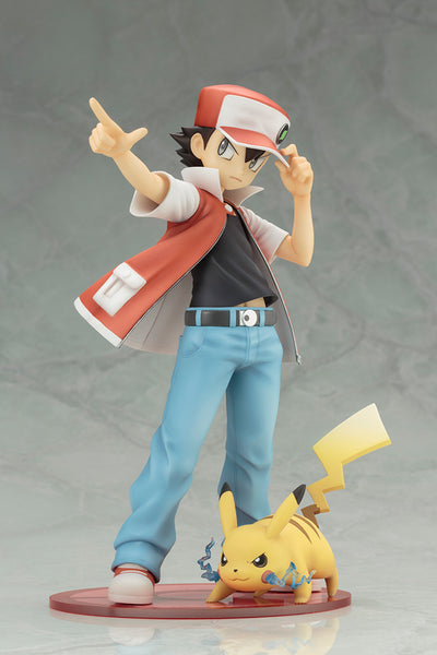 Pocket Monsters - Pikachu - Red - ARTFX J - Pokémon Figure Series - 1/8 (Kotobukiya)