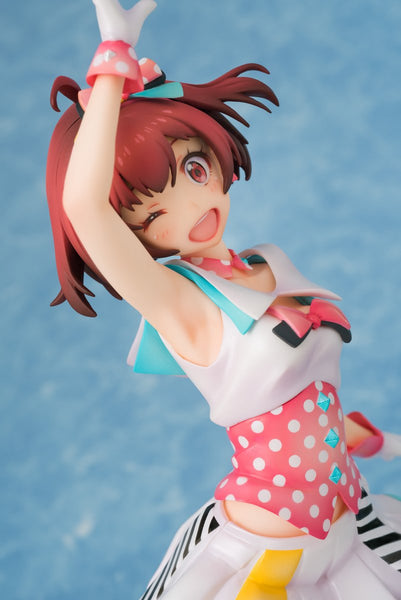 Tokyo 7th Sisters - Kasukabe Haru - 1/8 - H-A-J-I-M-A-R-I-U-T-A-!! Ver. (Aquamarine)