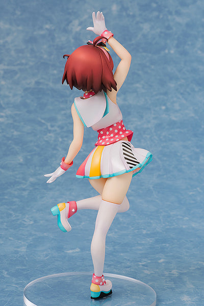 Tokyo 7th Sisters - Kasukabe Haru - 1/8 - H-A-J-I-M-A-R-I-U-T-A-!! Ver. (Aquamarine)