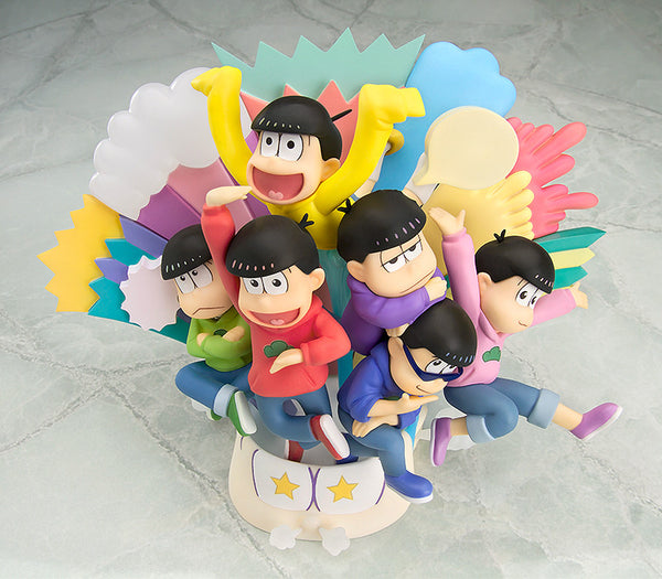 Osomatsu-san - Matsuno Choromatsu - Matsuno Ichimatsu - Matsuno Jyushimatsu - Matsuno Karamatsu - Matsuno Osomatsu - Matsuno Todomatsu (Orange Rouge)