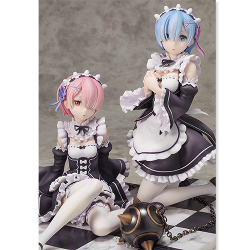 Re:Zero Kara Hajimeru Isekai Seikatsu - Ram - Rem - 1/8 (Ascii Media Works, Emontoys, Revolve)