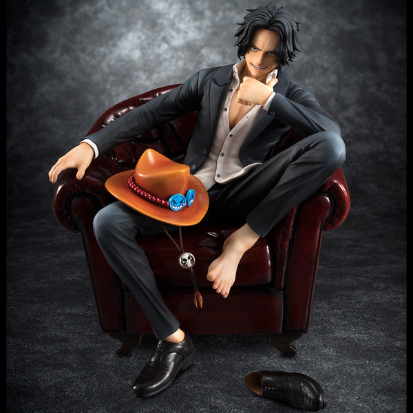 One Piece - Portgas D. Ace - Excellent Model - Portrait Of Pirates Limited Edition - Portrait of Pirates SOC - 1/8 (MegaHouse)