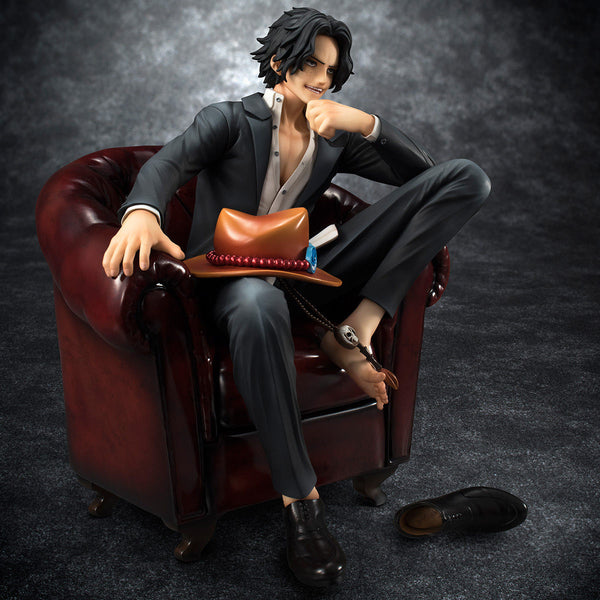 One Piece - Portgas D. Ace - Excellent Model - Portrait Of Pirates Limited Edition - Portrait of Pirates SOC - 1/8 (MegaHouse)