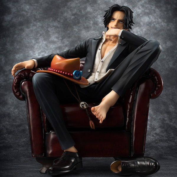 One Piece - Portgas D. Ace - Excellent Model - Portrait Of Pirates Limited Edition - Portrait of Pirates SOC - 1/8 (MegaHouse)