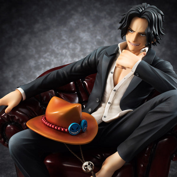 One Piece - Portgas D. Ace - Excellent Model - Portrait Of Pirates Limited Edition - Portrait of Pirates SOC - 1/8 (MegaHouse)