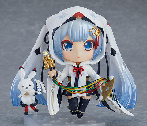 Vocaloid - Hatsune Miku - Rabbit Yukine - Nendoroid (#850) - Snow, Crane Priestess Ver. (Good Smile Company)