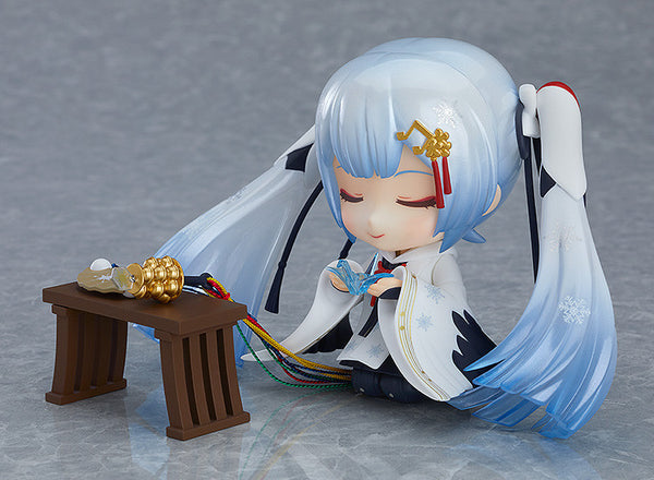 Vocaloid - Hatsune Miku - Rabbit Yukine - Nendoroid (#850) - Snow, Crane Priestess Ver. (Good Smile Company)