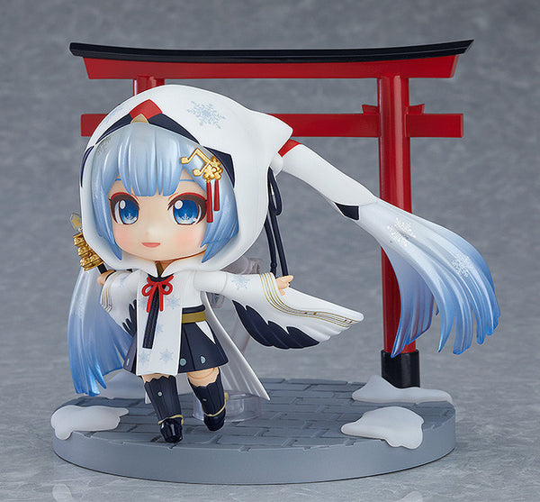 Vocaloid - Hatsune Miku - Rabbit Yukine - Nendoroid (#850) - Snow, Crane Priestess Ver. (Good Smile Company)