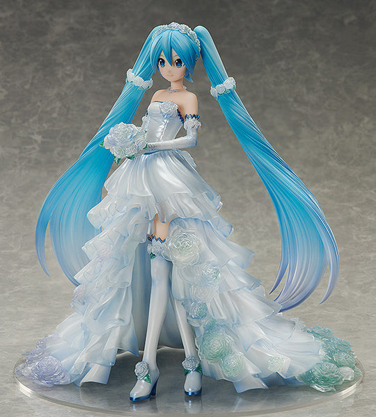 Vocaloid - Hatsune Miku - 1/7 - Wedding Dress ver. (FREEing)