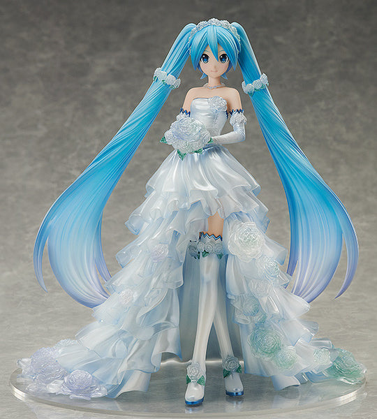Vocaloid - Hatsune Miku - 1/7 - Wedding Dress ver. (FREEing)