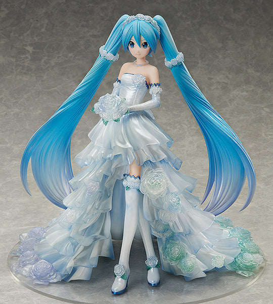 Vocaloid - Hatsune Miku - 1/7 - Wedding Dress ver. (FREEing)