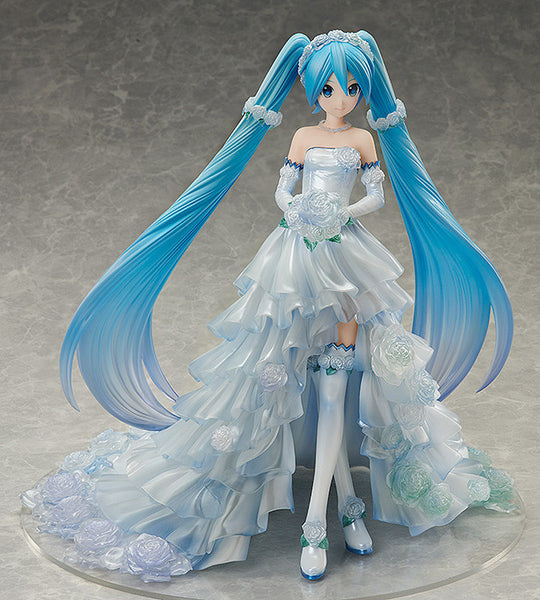 Vocaloid - Hatsune Miku - 1/7 - Wedding Dress ver. (FREEing)