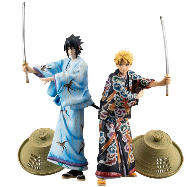 Naruto -Kabuki- - Uzumaki Naruto - Uchiha Sasuke - G.E.M. - Kabuki Edition (MegaHouse)