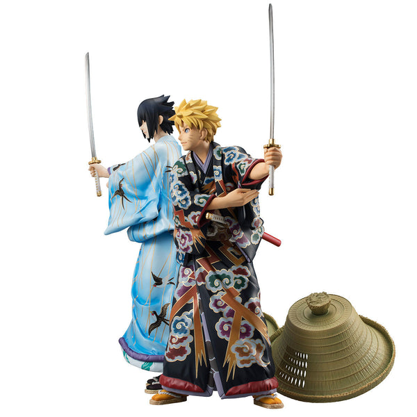 Naruto -Kabuki- - Uzumaki Naruto - Uchiha Sasuke - G.E.M. - Kabuki Edition (MegaHouse)