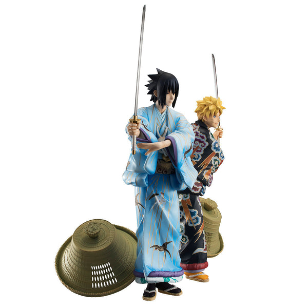 Naruto -Kabuki- - Uzumaki Naruto - Uchiha Sasuke - G.E.M. - Kabuki Edition (MegaHouse)