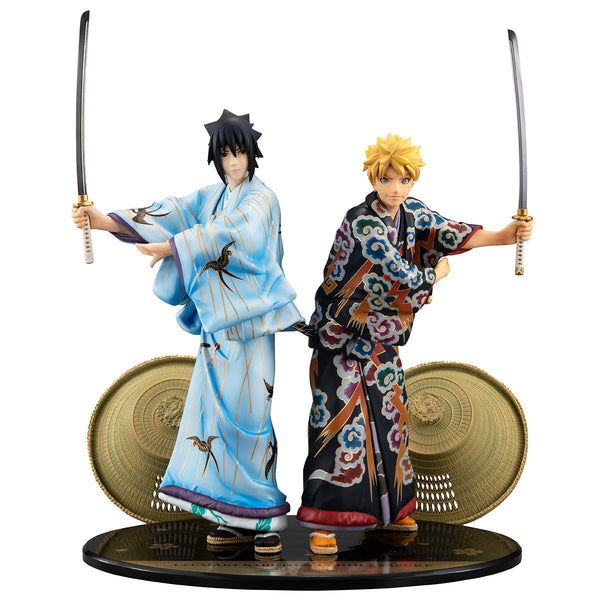 Naruto -Kabuki- - Uzumaki Naruto - Uchiha Sasuke - G.E.M. - Kabuki Edition (MegaHouse)