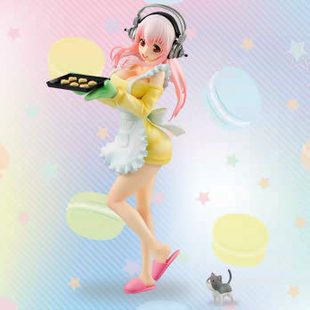 SoniComi (Super Sonico) - Naruto - Sonico - Seikatsu Micchaku Shuzai Special Figure - Sweets Making Time (FuRyu)