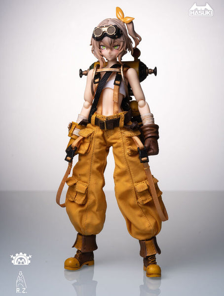 Original - pocket art Series (PA007) - Mechanic Fiona - 1/12 (Hasuki)