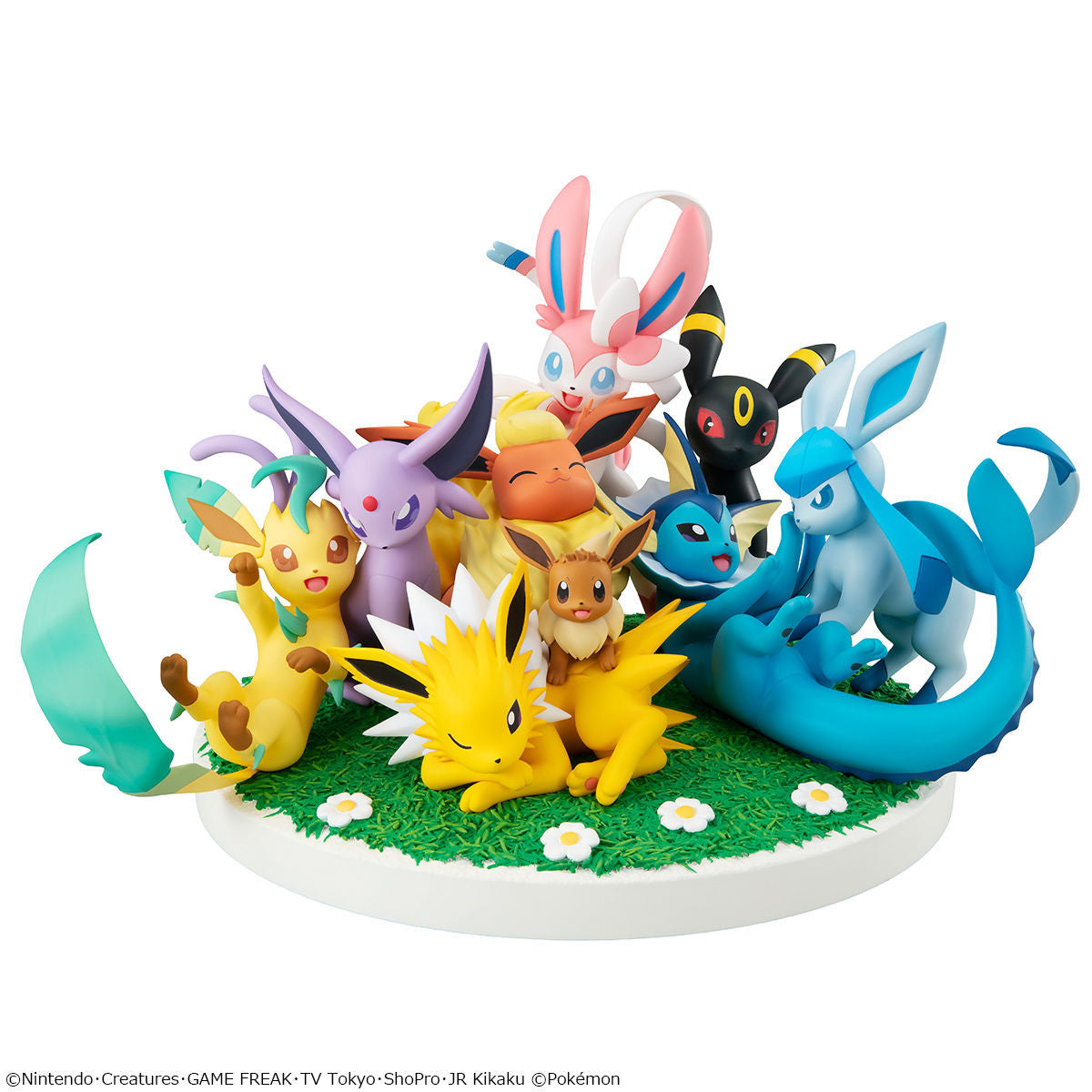 Pocket Monsters - Booster - Bracky - Eievui - Eifie - Glacia - Leafia - Nymphia - Showers - Thunders - G.E.M. EX (MegaHouse)