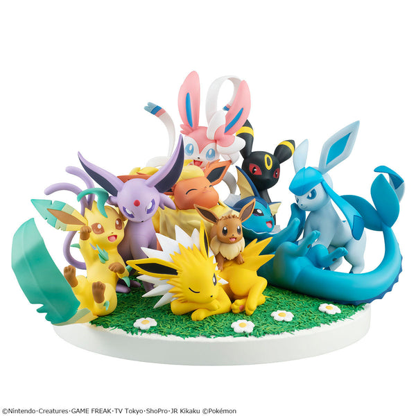 Pocket Monsters - Booster - Bracky - Eievui - Eifie - Glacia - Leafia - Nymphia - Showers - Thunders - G.E.M. EX (MegaHouse)