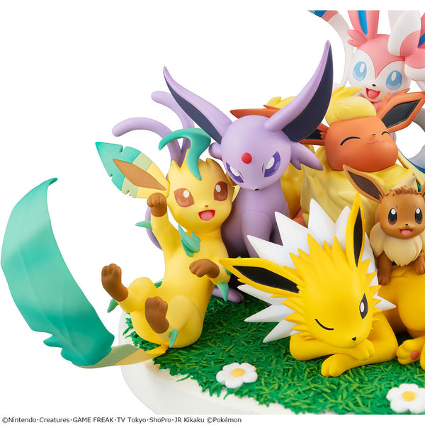 Pocket Monsters - Booster - Bracky - Eievui - Eifie - Glacia - Leafia - Nymphia - Showers - Thunders - G.E.M. EX (MegaHouse)