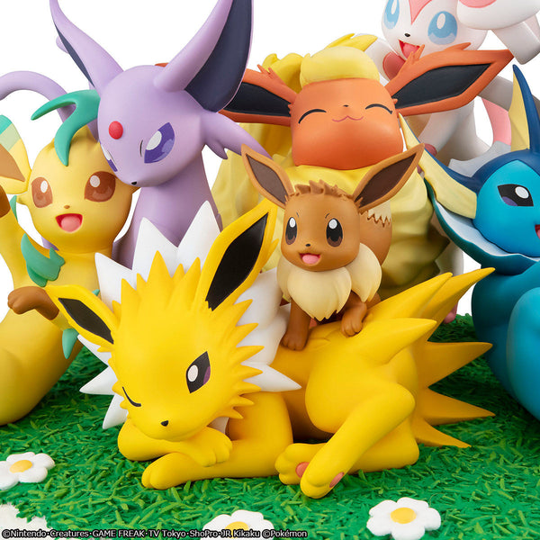 Pocket Monsters - Booster - Bracky - Eievui - Eifie - Glacia - Leafia - Nymphia - Showers - Thunders - G.E.M. EX (MegaHouse)