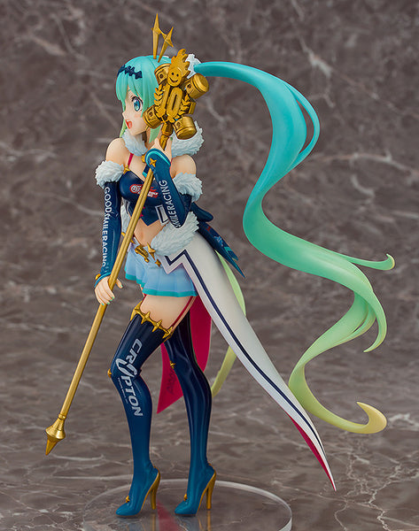 Good Smile Racing - Hatsune Miku - 1/7 - Racing 2018, Challenging to the Top (Aquamarine, Good Smile Company)