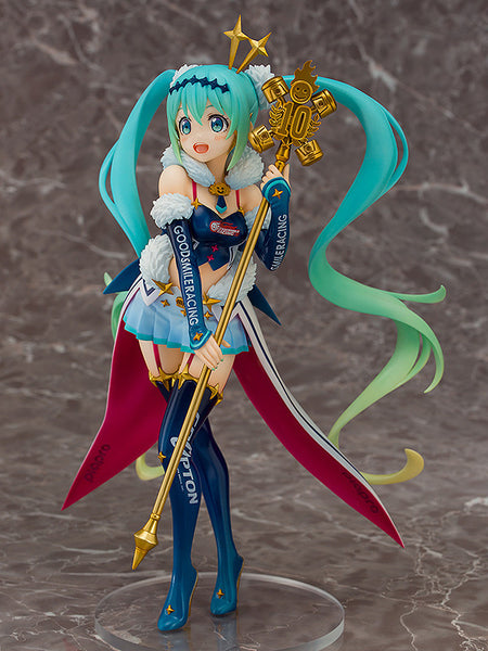 Good Smile Racing - Hatsune Miku - 1/7 - Racing 2018, Challenging to the Top (Aquamarine, Good Smile Company)