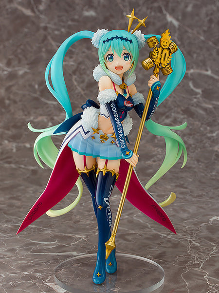 Good Smile Racing - Hatsune Miku - 1/7 - Racing 2018, Challenging to the Top (Aquamarine, Good Smile Company)