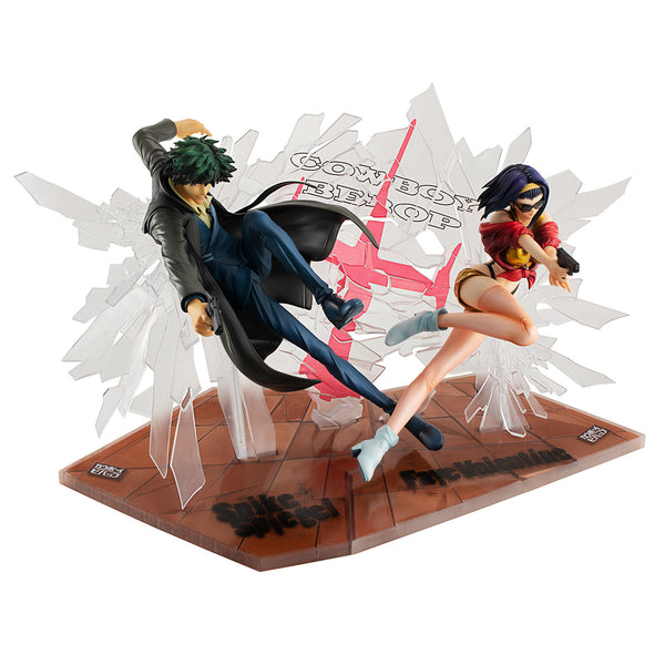 Cowboy Bebop - Faye Valentine - Spike Spiegel - 1/8 - 1st GIG set (MegaHouse)