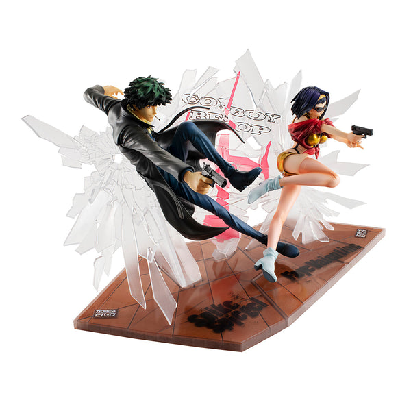 Cowboy Bebop - Faye Valentine - Spike Spiegel - 1/8 - 1st GIG set (MegaHouse)
