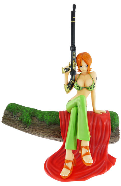 One Piece - Nami - Door Painting Collection Figure - 1/7 - Animal ver. (Plex)