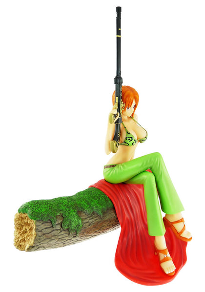 One Piece - Nami - Door Painting Collection Figure - 1/7 - Animal ver. (Plex)