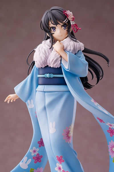 Seishun Buta Yarou wa Bunny Girl Senpai no Yume wo Minai - Sakurajima Mai - 1/7 - Kimono Ver. (Aniplex, Wing)