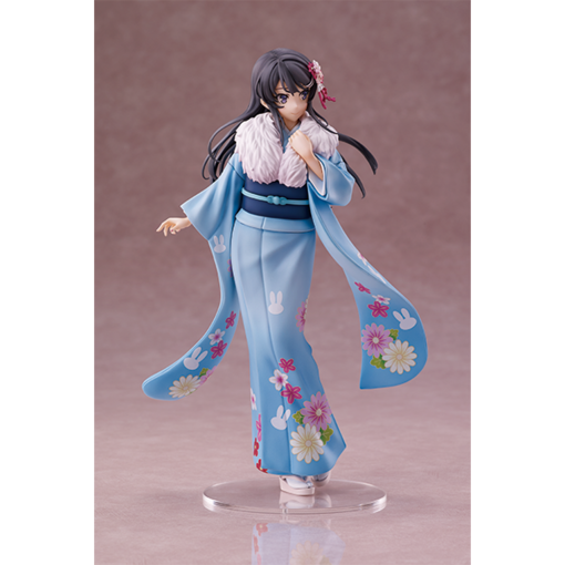 Seishun Buta Yarou wa Bunny Girl Senpai no Yume wo Minai - Sakurajima Mai - 1/7 - Kimono Ver. (Aniplex, Wing)