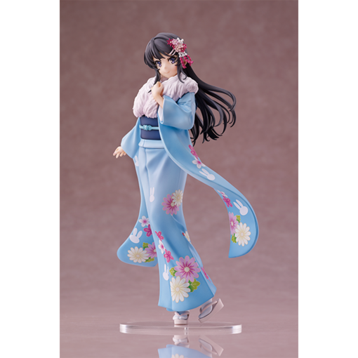 Seishun Buta Yarou wa Bunny Girl Senpai no Yume wo Minai - Sakurajima Mai - 1/7 - Kimono Ver. (Aniplex, Wing)
