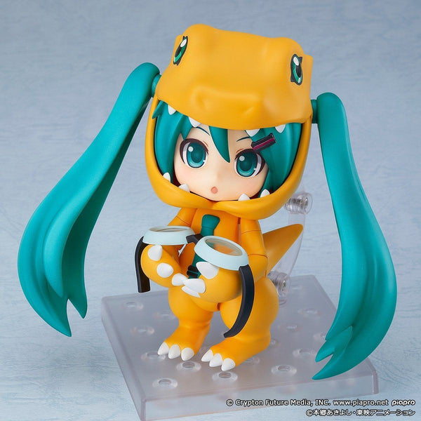 Digimon Adventure - Vocaloid - Hatsune Miku - Nendoroid (#1439) - Kigurumi Agumon Ver. (Good Smile Company, Plex)