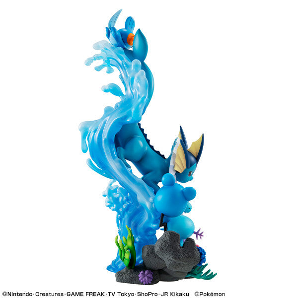 Pocket Monsters - Maril - Mizugorou - Showers - Tattu - Upah - Waninoko - G.E.M. EX - Mizu Type Dive to Blue (MegaHouse)