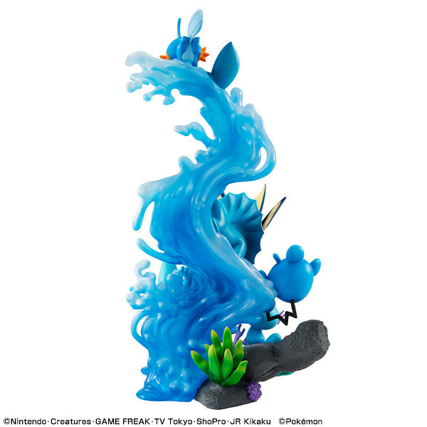 Pocket Monsters - Maril - Mizugorou - Showers - Tattu - Upah - Waninoko - G.E.M. EX - Mizu Type Dive to Blue (MegaHouse)