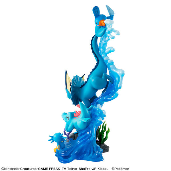 Pocket Monsters - Maril - Mizugorou - Showers - Tattu - Upah - Waninoko - G.E.M. EX - Mizu Type Dive to Blue (MegaHouse)